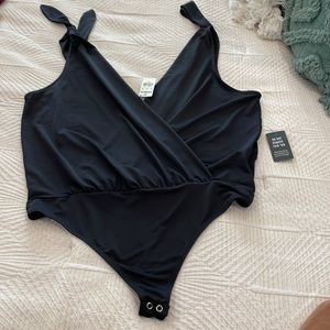 Large Express black bodysuit